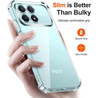 Hülle für Xiaomi Poco F8 Pro, Techsuit, Shockproof Clear, Transparent