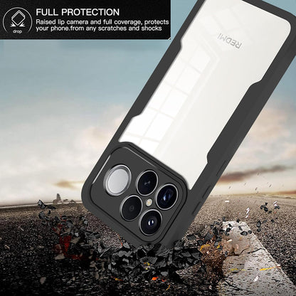 Hülle für Xiaomi Poco F8 Ultra, Techsuit, ColorVerse 360, Schwarz