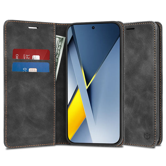 Hülle für Xiaomi Poco F8 Ultra, Techsuit, Confy, Schwarz