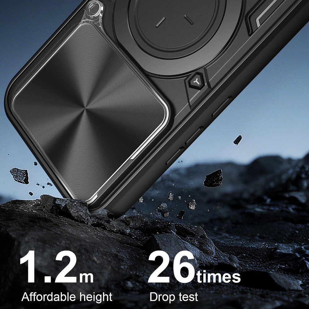 Hülle für Xiaomi Poco F9 Pro, Techsuit, CamGuard Pro, Schwarz
