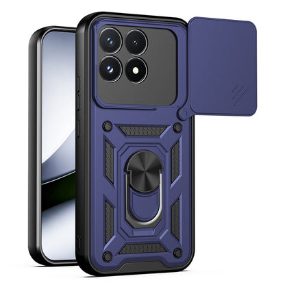 Hülle für Xiaomi Poco F9 Pro, Techsuit, CamShield, Blau