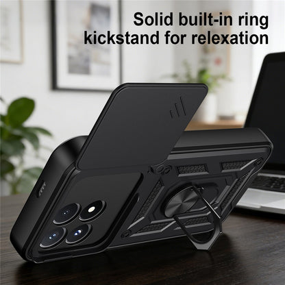 Hülle für Xiaomi Poco F9 Pro, Techsuit, CamShield, Blau