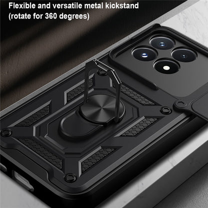 Hülle für Xiaomi Poco F9 Pro, Techsuit, CamShield, Blau