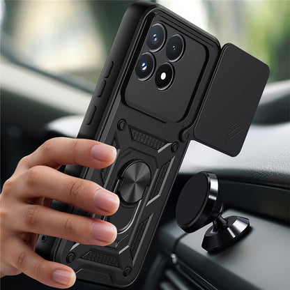 Hülle für Xiaomi Poco F9 Pro, Techsuit, CamShield, Blau