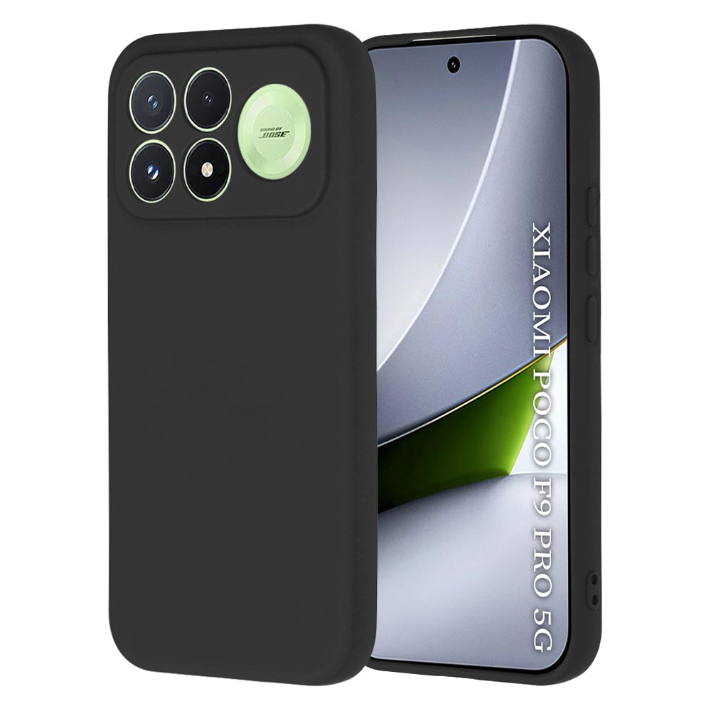 Hülle für Xiaomi Poco F9 Pro, Techsuit, SoftFlex, Schwarz