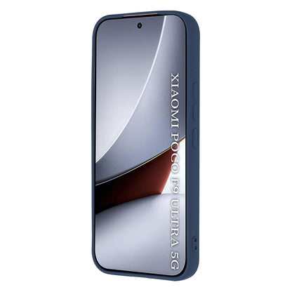 Hülle für Xiaomi Poco F9 Ultra, Techsuit, SoftFlex, Marineblau