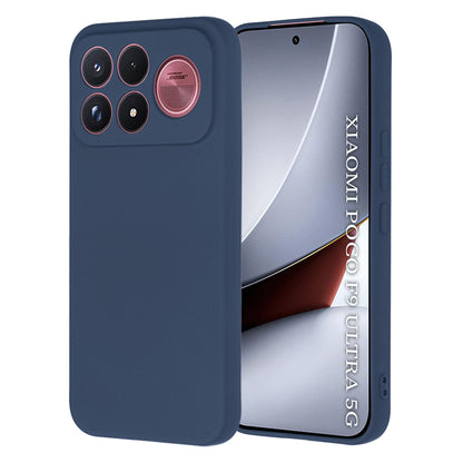 Hülle für Xiaomi Poco F9 Ultra, Techsuit, SoftFlex, Marineblau