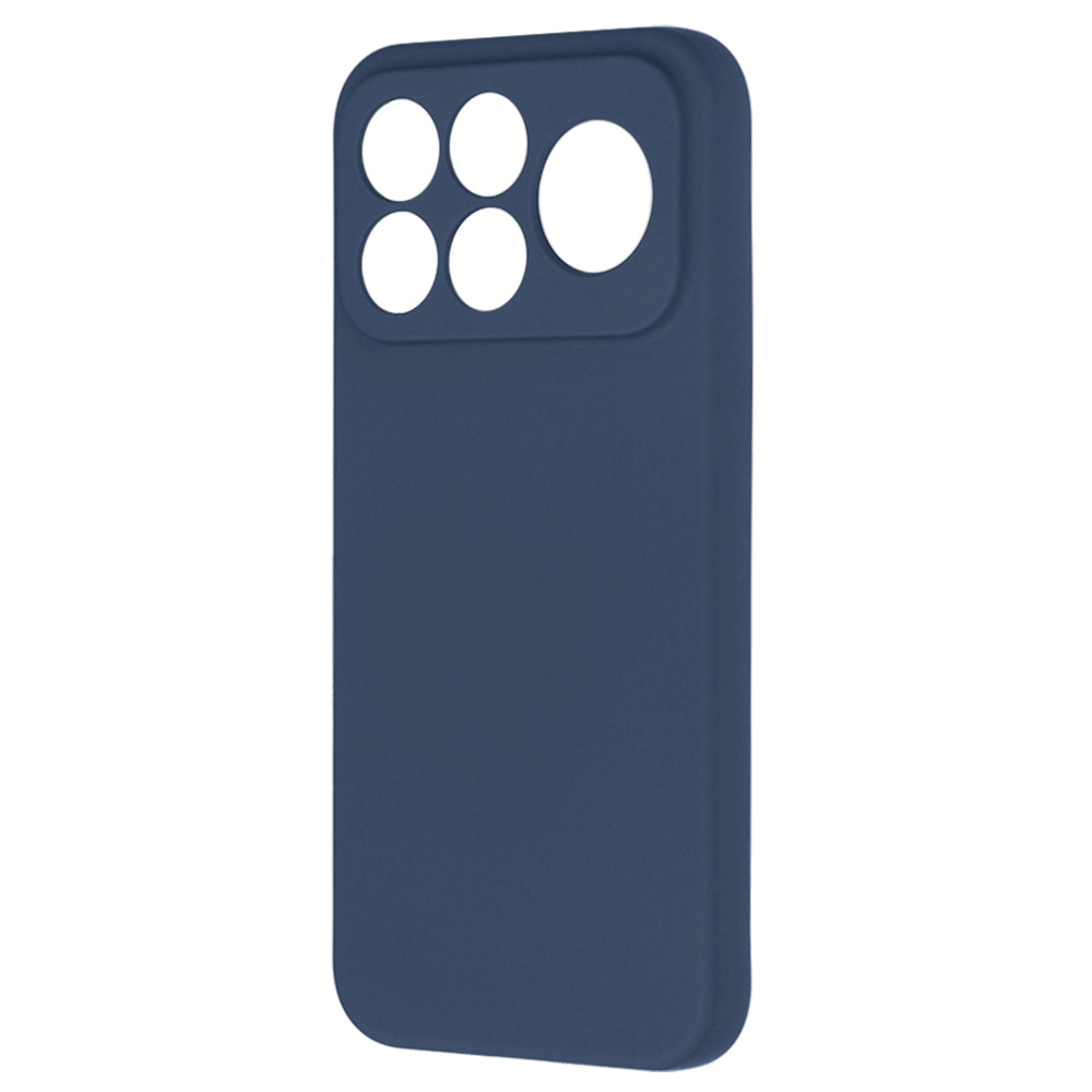 Hülle für Xiaomi Poco F9 Ultra, Techsuit, SoftFlex, Marineblau