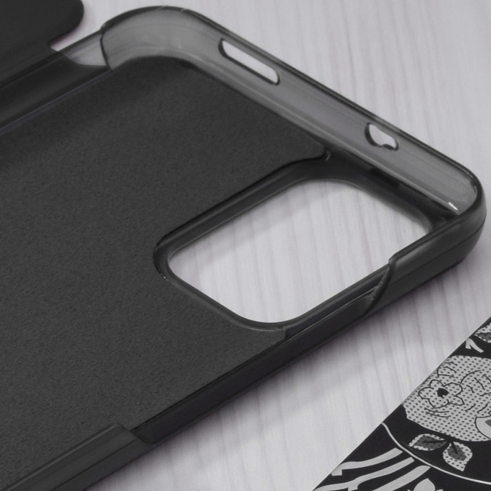 Hülle für Xiaomi Poco M5s / Redmi Note 10S / Note 10, Techsuit, eFold, Schwarz