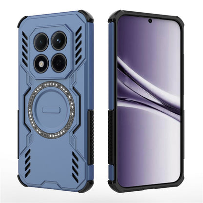 MagSafe Hülle für Xiaomi Poco M8 Pro / Redmi Note 15 Pro+ 5G, Techsuit, ArmorMag, Blau