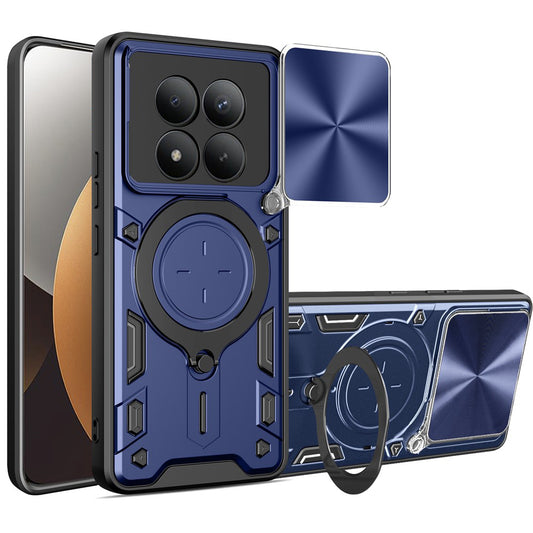 Hülle für Xiaomi Poco M8 Pro / Redmi Note 15 Pro+ 5G, Techsuit, CamGuard Pro, Blau