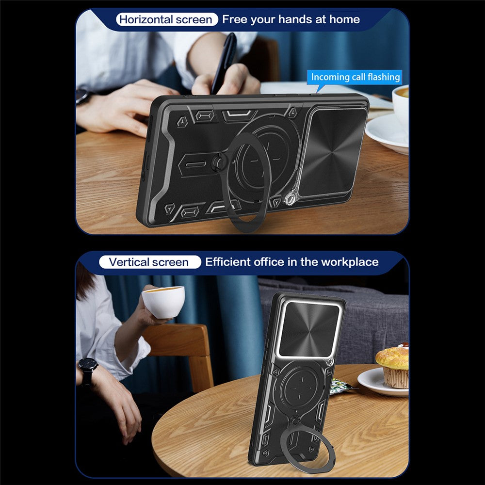 Hülle für Xiaomi Poco M8 Pro / Redmi Note 15 Pro+ 5G, Techsuit, CamGuard Pro, Blau