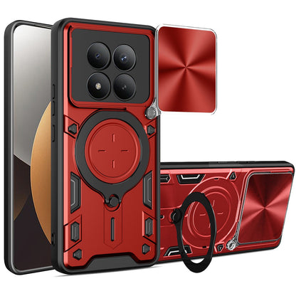 Hülle für Xiaomi Poco M8 Pro / Redmi Note 15 Pro+ 5G, Techsuit, CamGuard Pro, Rot