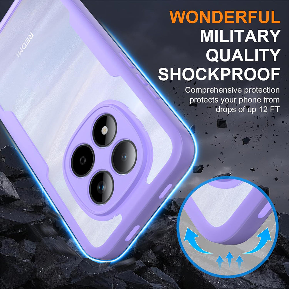 Hülle für Xiaomi Poco M8 Pro / Redmi Note 15 Pro+ 5G, Techsuit, ColorVerse 360, Lila