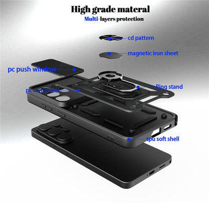 Hülle für Xiaomi Poco M8 / Redmi Note 15 5G / Note 15 4G, Techsuit, CamShield, Roségold