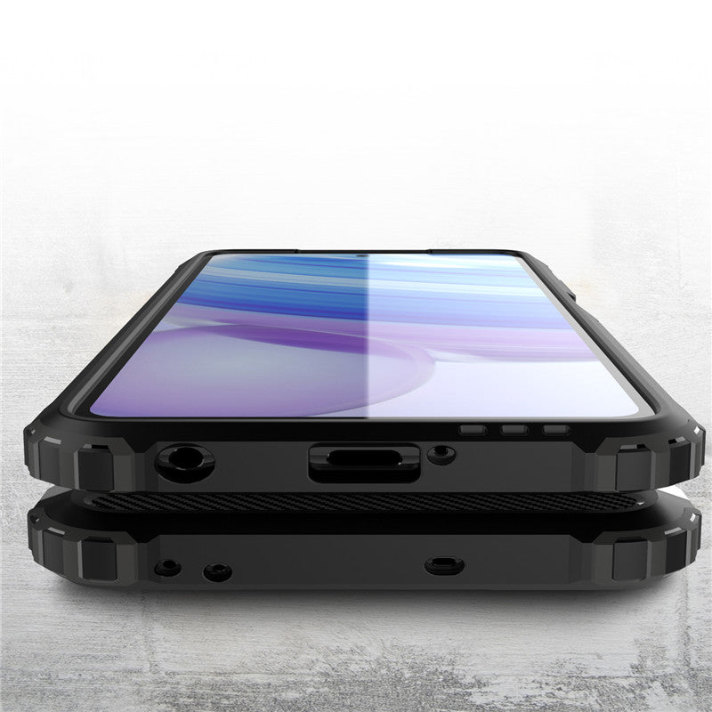 Hülle für Xiaomi Poco X3 Pro / X3 NFC / X3, Techsuit, Hybrid Armor, Schwarz