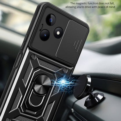 Hülle für Xiaomi Poco X6 / Note 13 Pro 5G, Techsuit, CamShield, Schwarz