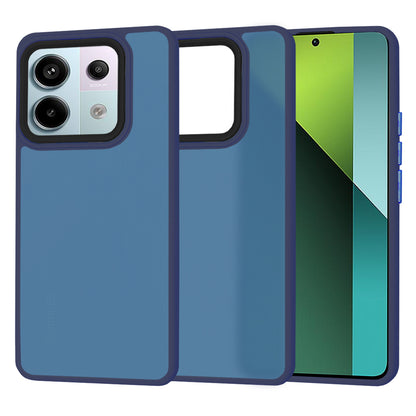 Hülle für Xiaomi Poco X6 / Note 13 Pro 5G, Techsuit, HaloFrost, Marineblau