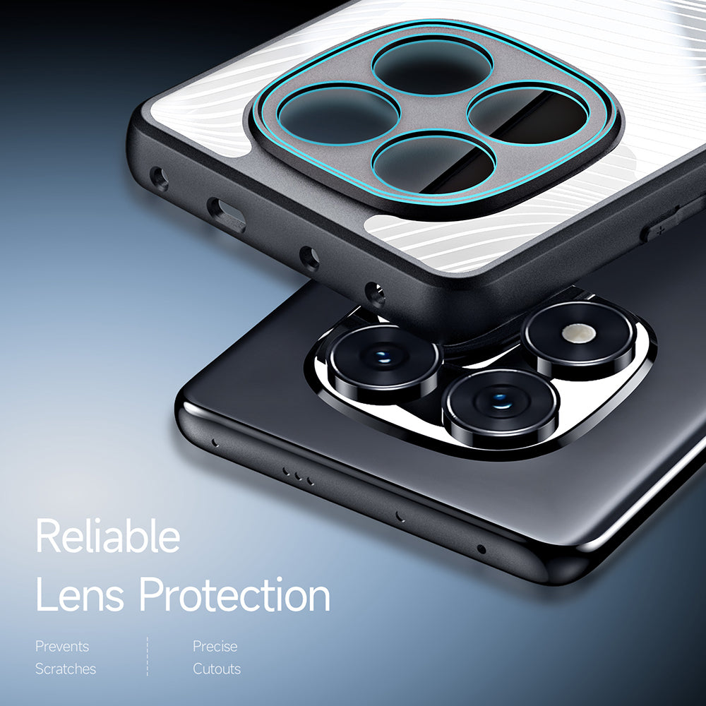 Hülle für Xiaomi Poco X6 / Redmi Note 13 Pro 5G, DUX DUCIS, Aimo, Schwarz