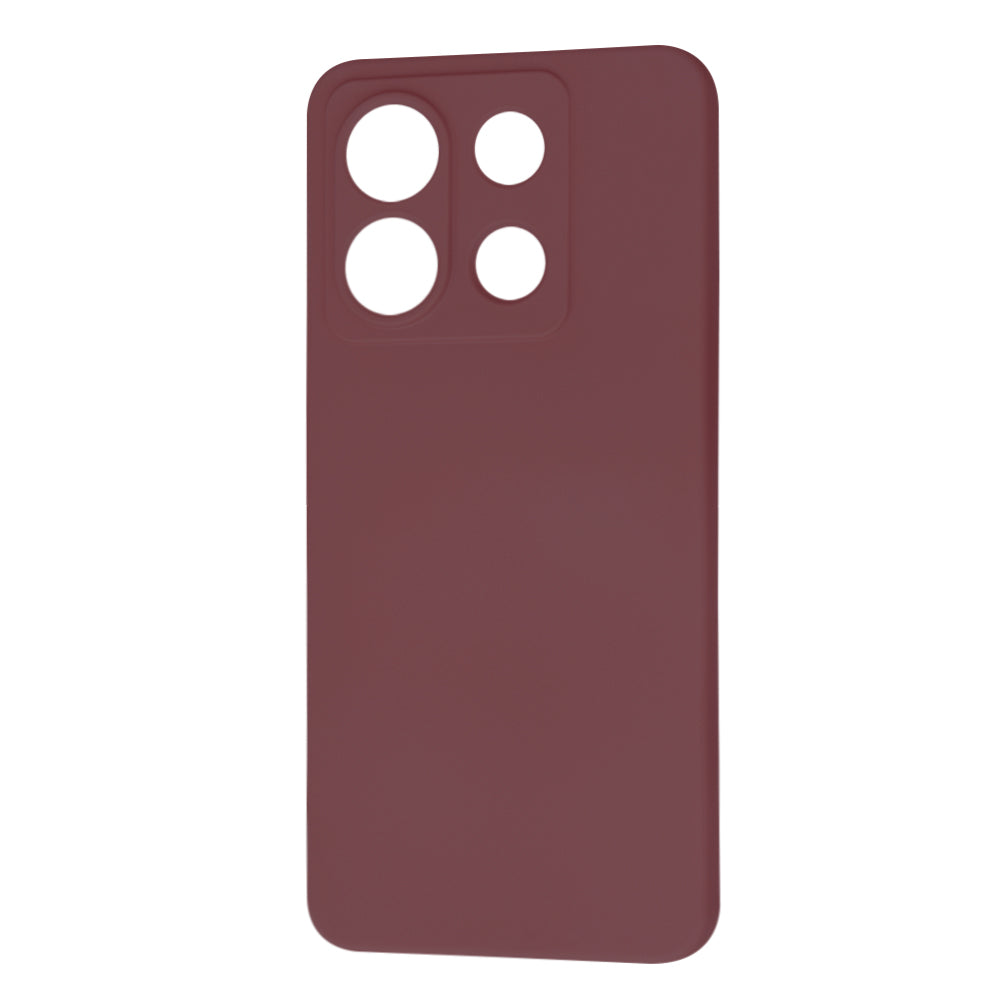 Hülle für Xiaomi Poco X6 / Redmi Note 13 Pro 5G, Techsuit, SoftFlex, Kirschrot