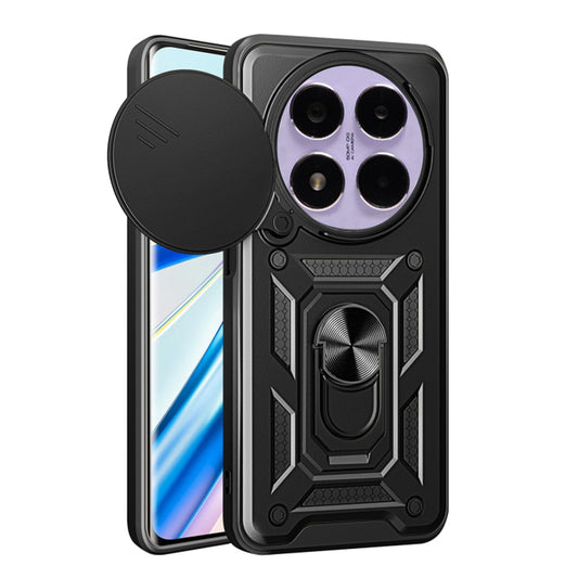 Hülle für Xiaomi Poco X7 / Note 14 Pro 5G, Techsuit, CamShield, Schwarz