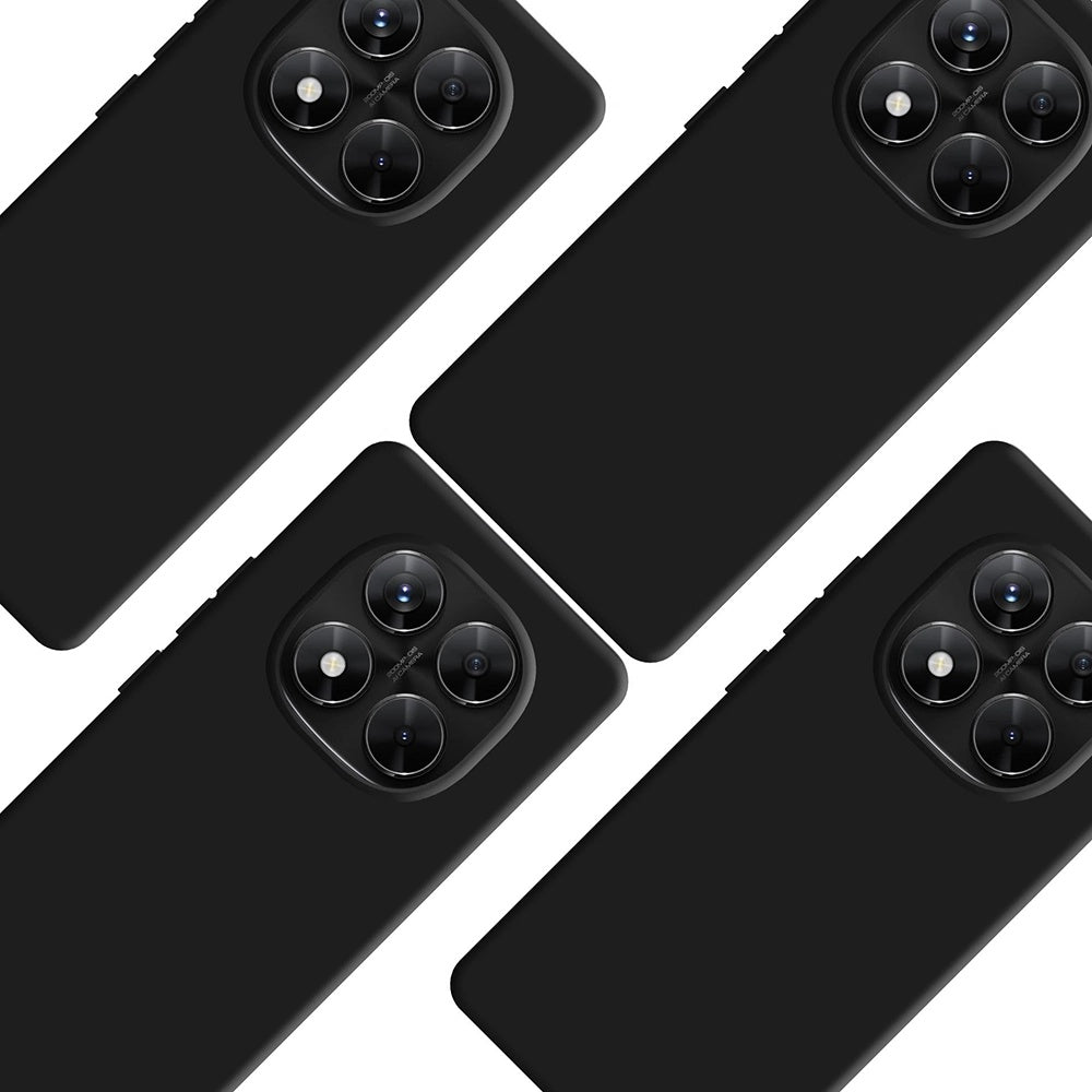 Hülle für Xiaomi Poco X7 / Redmi Note 14 Pro 5G, 3MK, Matt Schwarz