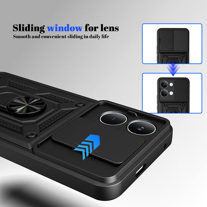 Hülle für Xiaomi Poco X8 Pro Max, Techsuit, CamShield, Schwarz