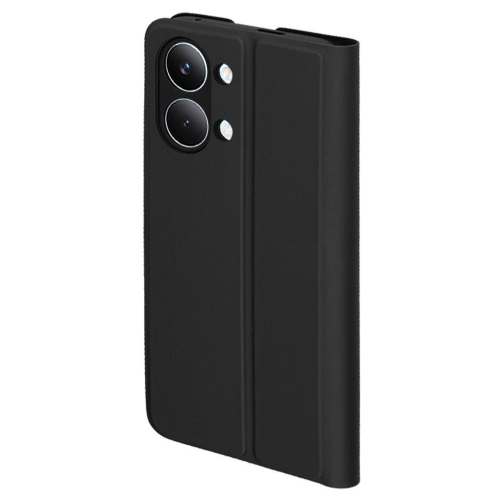 Hülle für Xiaomi Poco X8 Pro Max, Techsuit, Magskin Book, Schwarz
