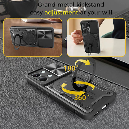 Hülle für Xiaomi Poco X8 Pro, Techsuit, CamGuard Pro, Blau