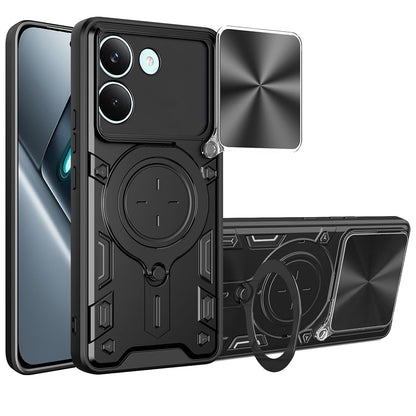 Hülle für Xiaomi Poco X8 Pro, Techsuit, CamGuard Pro, Schwarz
