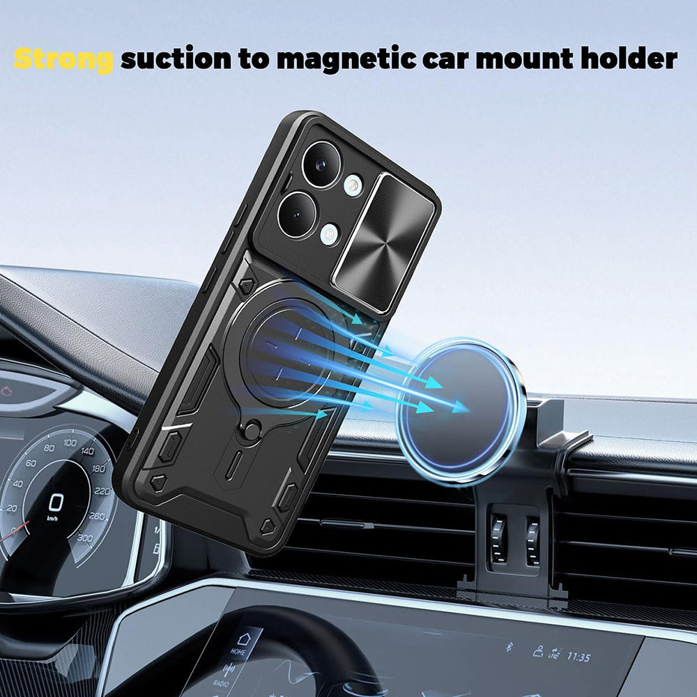 Hülle für Xiaomi Poco X8 Pro, Techsuit, CamGuard Pro, Schwarz
