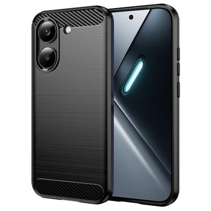 Hülle für Xiaomi Poco X8 Pro, Techsuit, Carbon, Schwarz