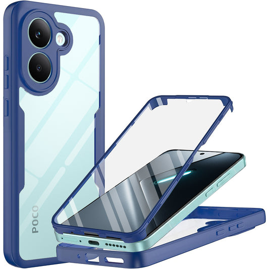 Hülle für Xiaomi Poco X8 Pro, Techsuit, ColorVerse 360, Blau