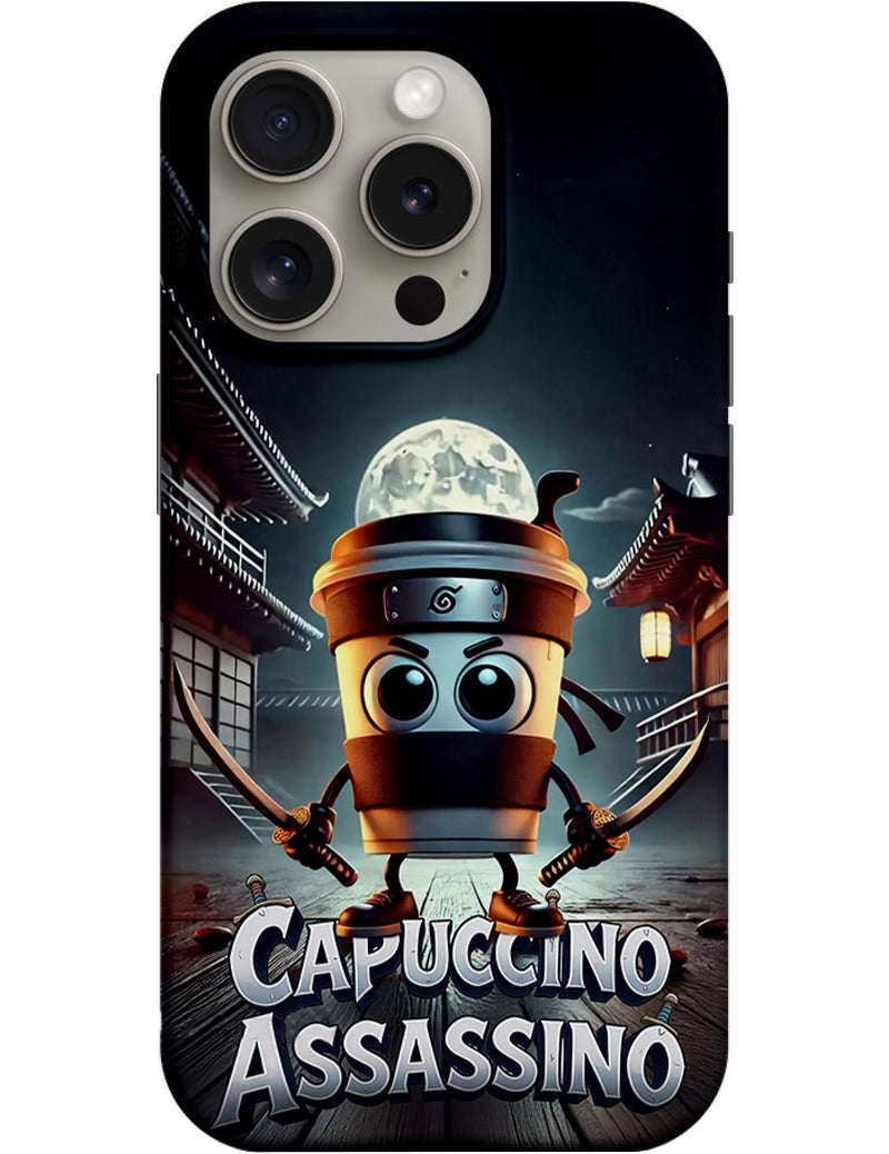 Case for Xiaomi Redmi 12C, Perfect Case, Italian Brainrot Capuccino Assassino, Multicolor