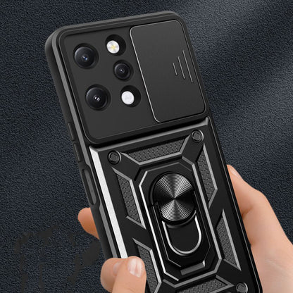 Hülle für Xiaomi Redmi 12 5G / 12, Techsuit, CamShield, Schwarz
