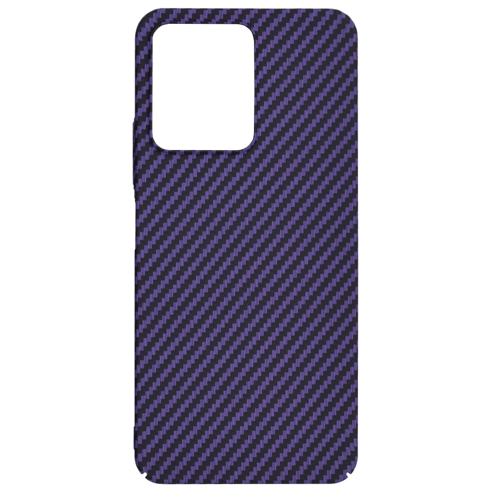Hülle für Xiaomi Redmi 13C 5G / 13C / Poco C65, Techsuit, Carbonite FiberShell, Lila