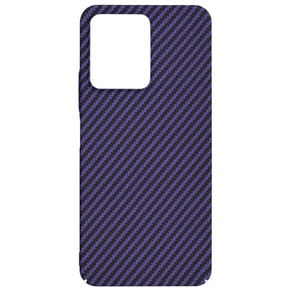 Hülle für Xiaomi Redmi 13C 5G / 13C / Poco C65, Techsuit, Carbonite FiberShell, Lila