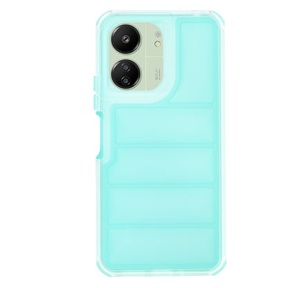Hülle für Xiaomi Redmi 13C 5G / 13C / Poco C65, Techsuit, Wave Shield, Türkis
