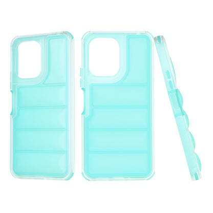 Hülle für Xiaomi Redmi 13C 5G / 13C / Poco C65, Techsuit, Wave Shield, Türkis