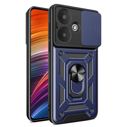 Hülle für Xiaomi Redmi 13C 5G, Techsuit, CamShield, Blau