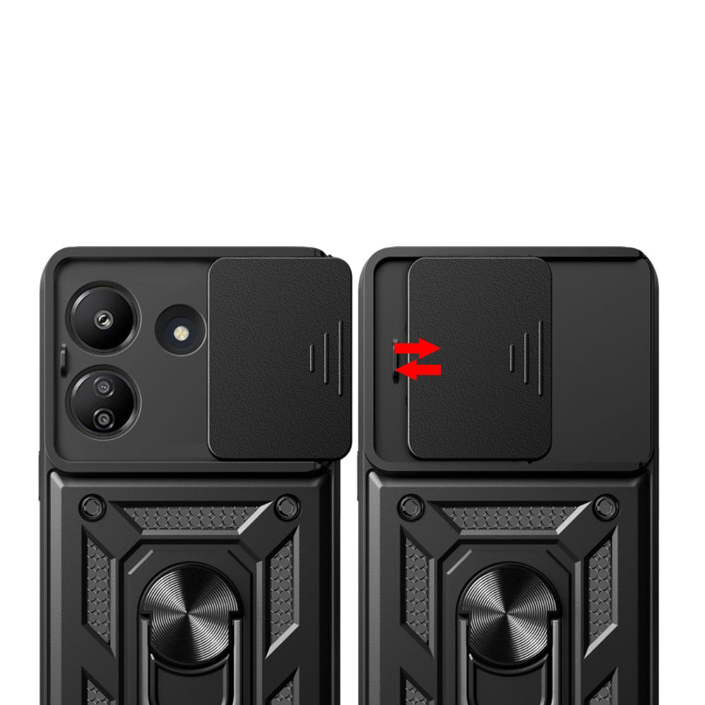 Hülle für Xiaomi Redmi 13C 5G, Techsuit, CamShield, Blau