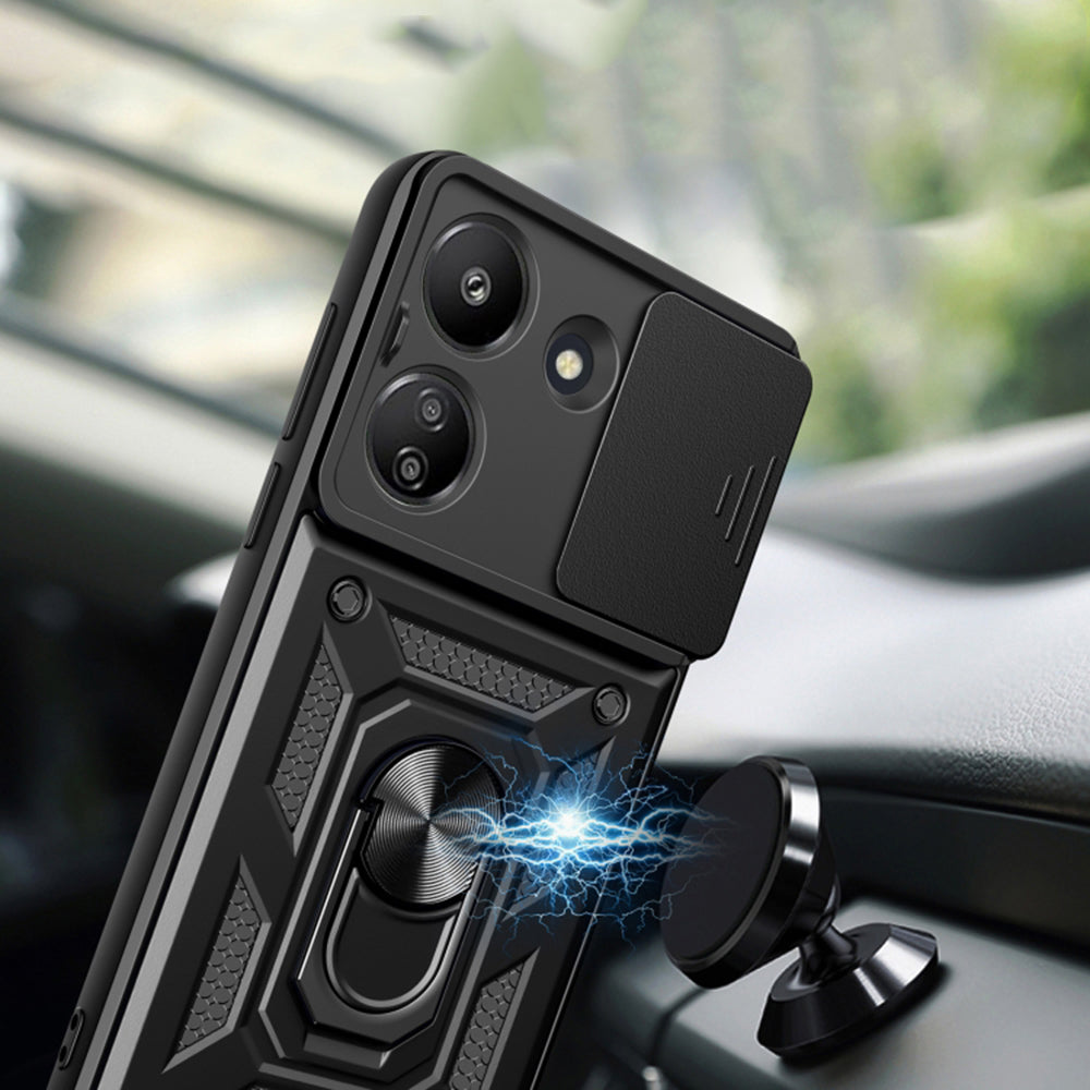 Hülle für Xiaomi Redmi 13C 5G, Techsuit, CamShield, Blau