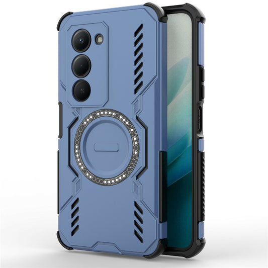 Hülle für Xiaomi Redmi 15 5G / 15 4G, Techsuit, ArmorMag, Blau