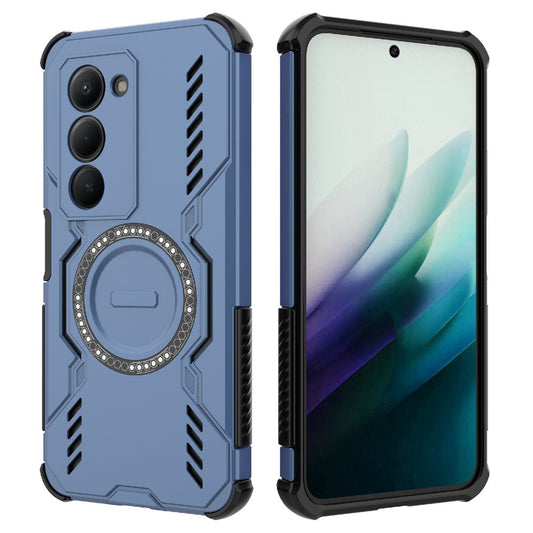 Hülle für Xiaomi Redmi 15 5G / 15 4G, Techsuit, ArmorMag, Blau