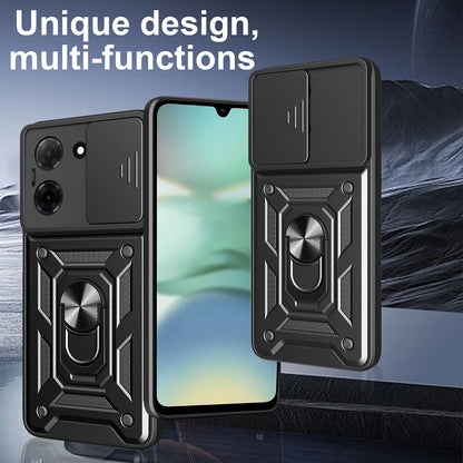 Hülle für Xiaomi Redmi 15 5G / 15 4G, Techsuit, CamShield, Goldfarben