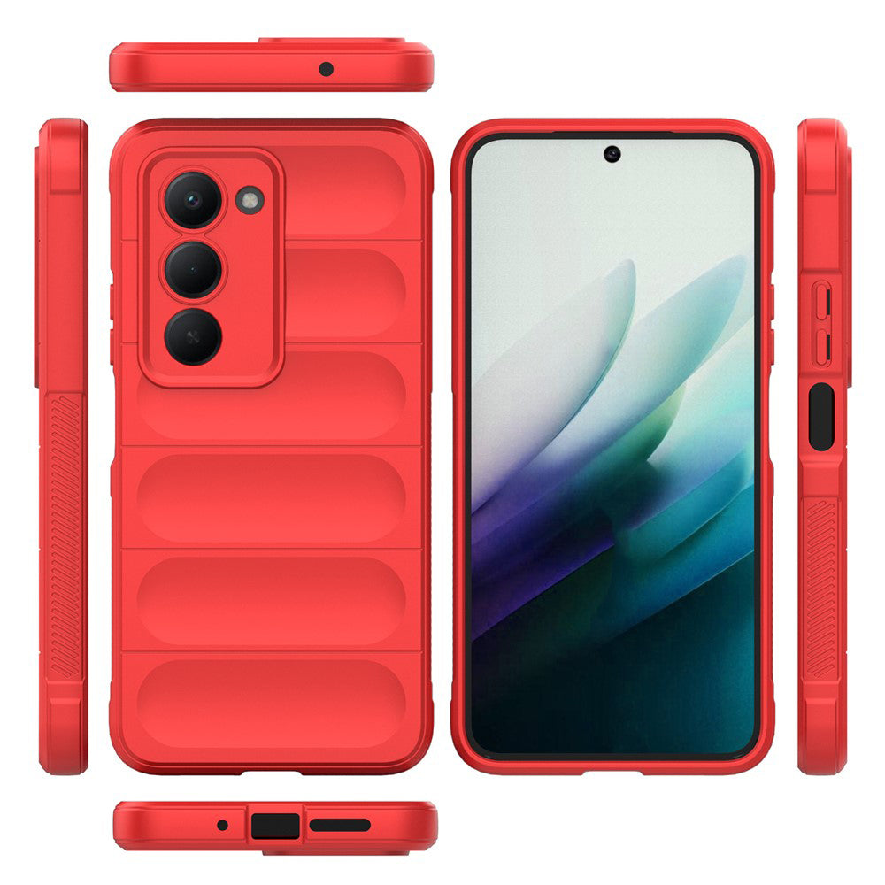 Hülle für Xiaomi Redmi 15 5G / 15 4G, Techsuit, Magic Shield, Rot