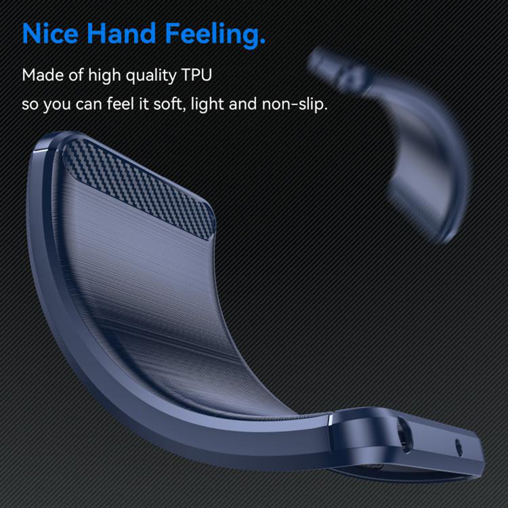 Case for Xiaomi Redmi 15C 5G / 15C 4G, Techsuit, Carbon, Blue