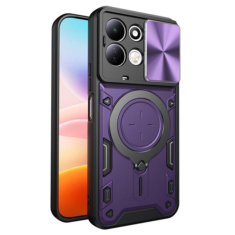 Hülle für Xiaomi Redmi 17 5G / 17 4G, Techsuit, CamGuard Pro, Lila