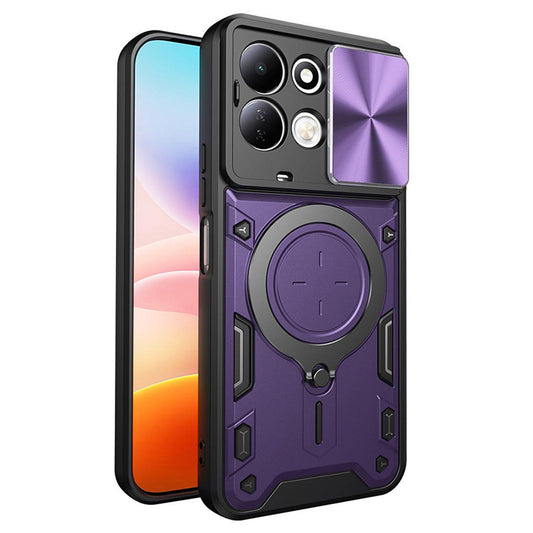 Hülle für Xiaomi Redmi 17 5G / 17 4G, Techsuit, CamGuard Pro, Lila