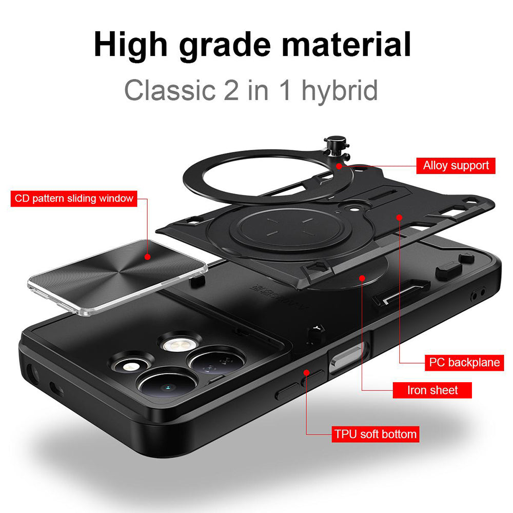 Hülle für Xiaomi Redmi 17 5G / 17 4G, Techsuit, CamGuard Pro, Roségold